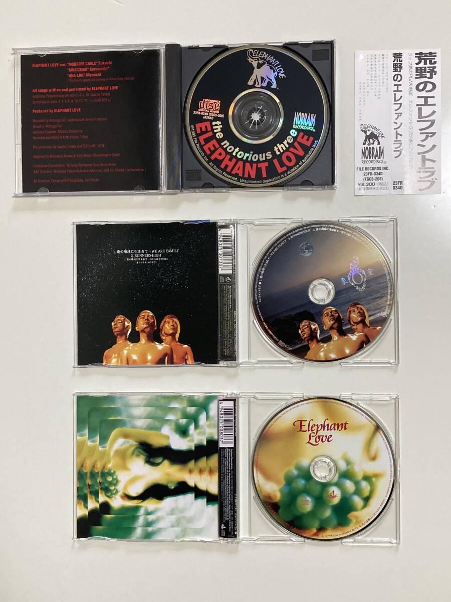 エレファントラブ CD セット 荒野のエレファントラブ 国際パワー ラブ&フィットネス　GOLDEN BEST 愛の地球に生まれて〜WE ARE FAMILY_画像4