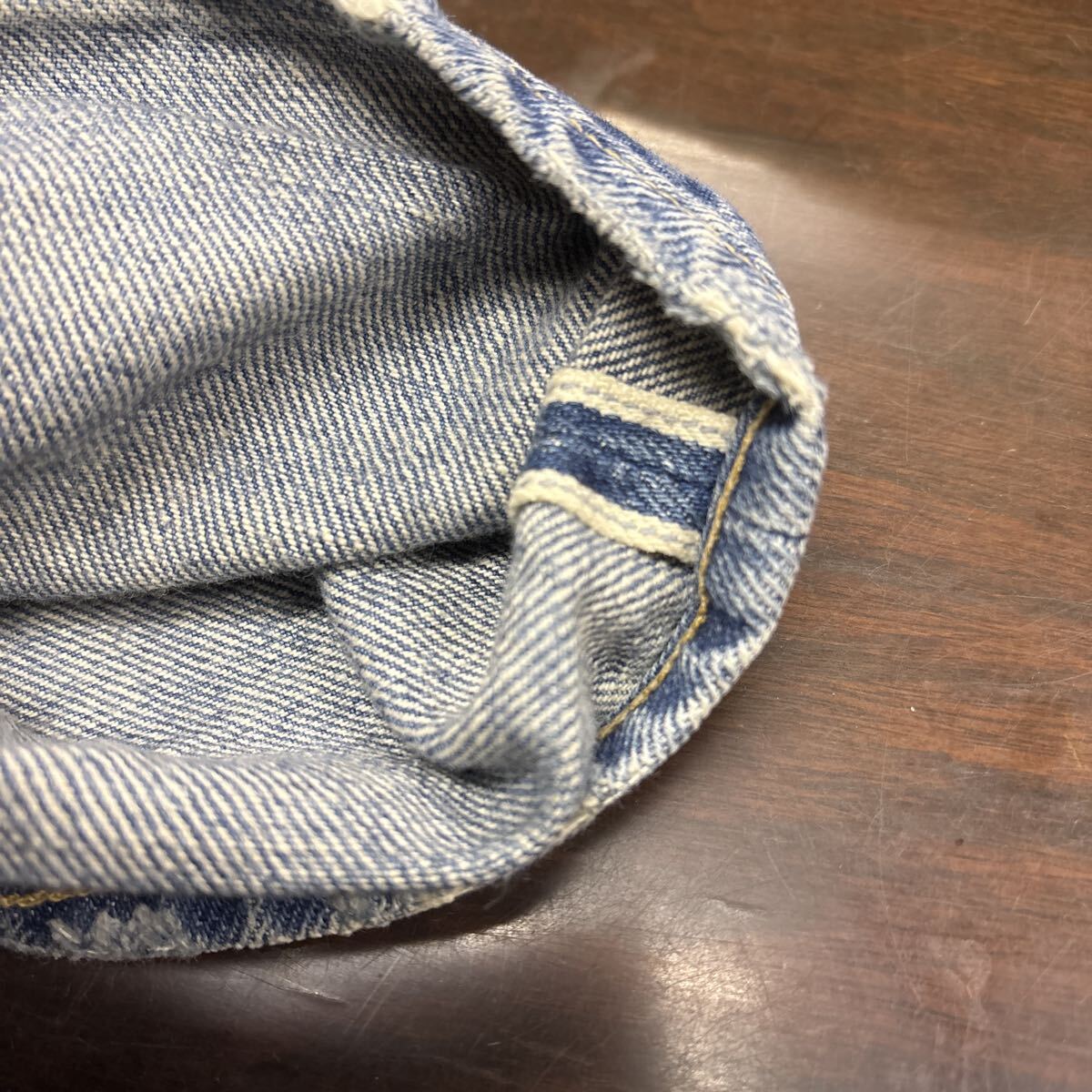 RON HERMAN DENIM ロンハーマン ダメージ加工 デニムパンツ ジーンズ アメリカ製 33_画像8