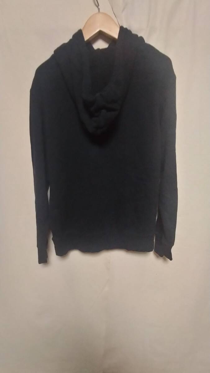 ★ディーシーシューズワッペン付きプリントスウェットパーカー黒正規品サイズM★_画像6