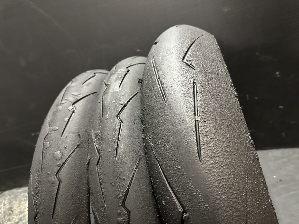 12 ピレリ ディアブロスーパーバイク 110/70ZR17 140/70ZR17 ラップ巻室内保管 カットスリック 150/60 スーパーコルサ KR410 13SP_画像3