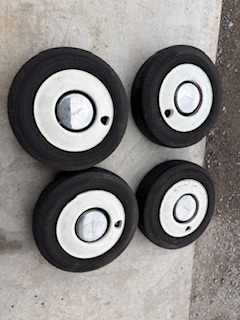 日産フィガロ純正ホイールセット_画像1