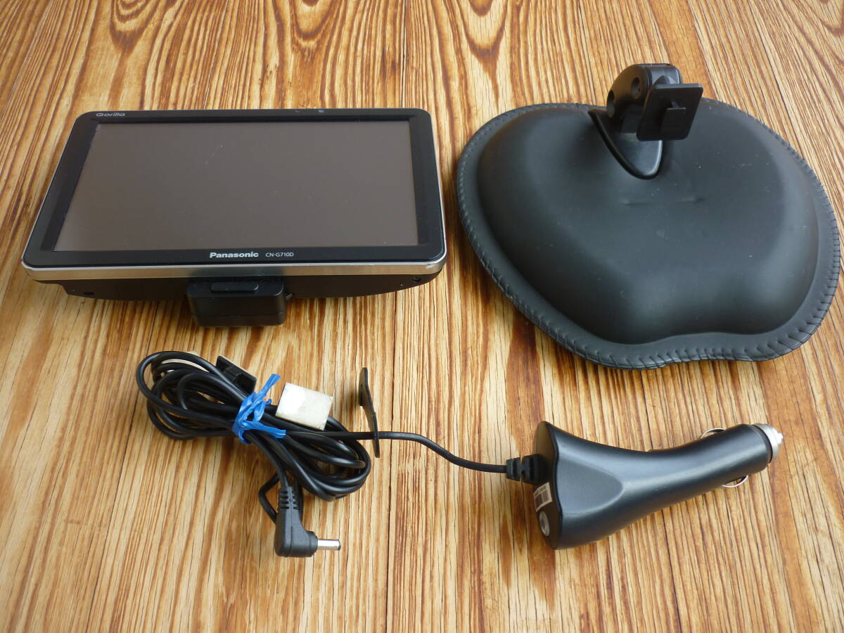 格安スタートで！★お馴染み★パナソニックゴリラ★ポータブルナビ★CN-Ｇ710D★2020年版_画像2