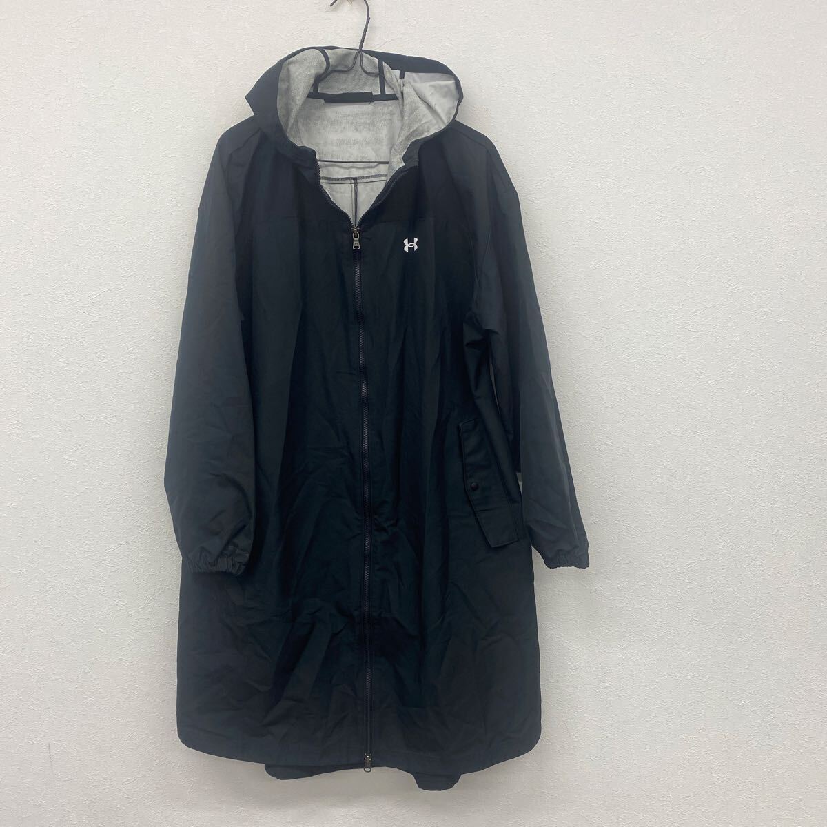 アンダーアーマー メンズ　ハーフコート 黒　Lサイズ Ｚ31_画像1