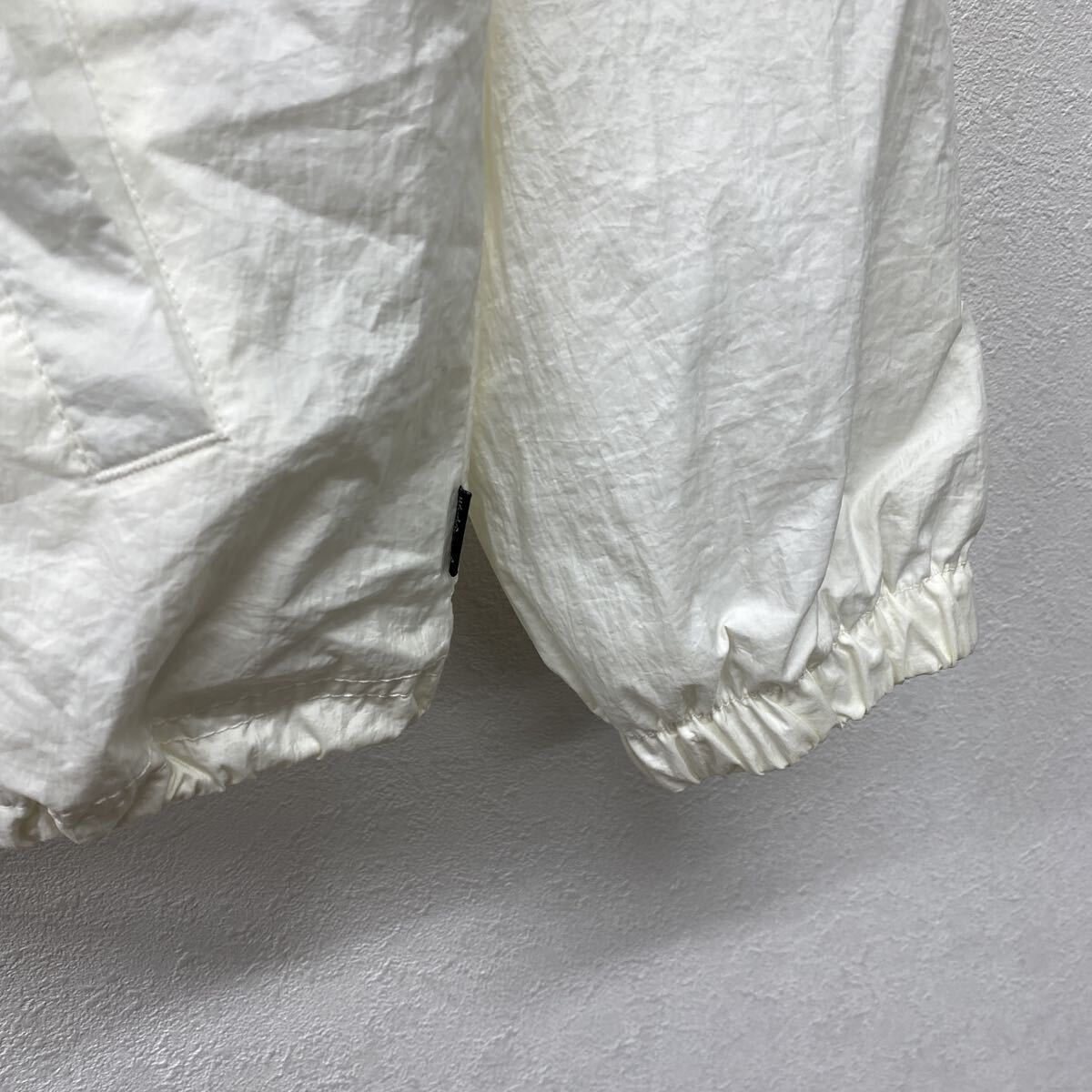 PLAYBOY プレイボーイ ナイロンジャケット コーチジャケット 古着 アウター ホワイト 白 M た12_画像6