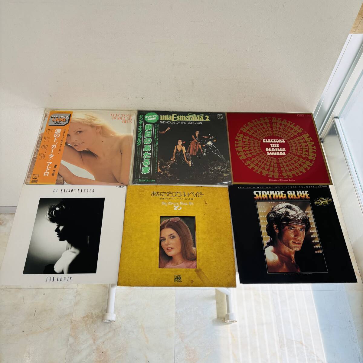 LP 24枚 まとめ Electone The Beatles Sound STAYNIG ALIVE サンタ・エスメラルダ SATURDAY NIGHT FEVER グリース 他 NC2462M_画像2