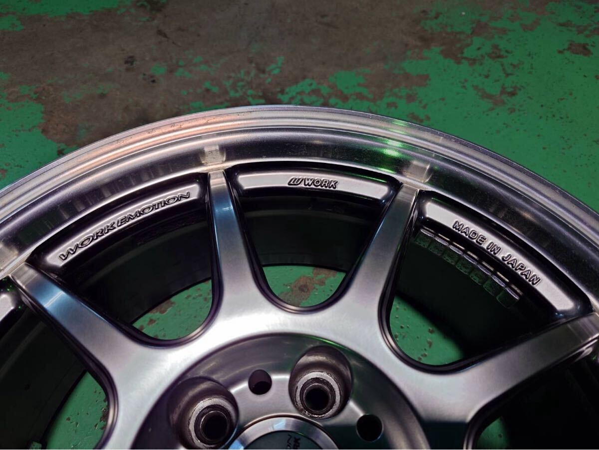 WORK エモーション D9R 17インチ7J 5穴PCD100 +47 _画像2