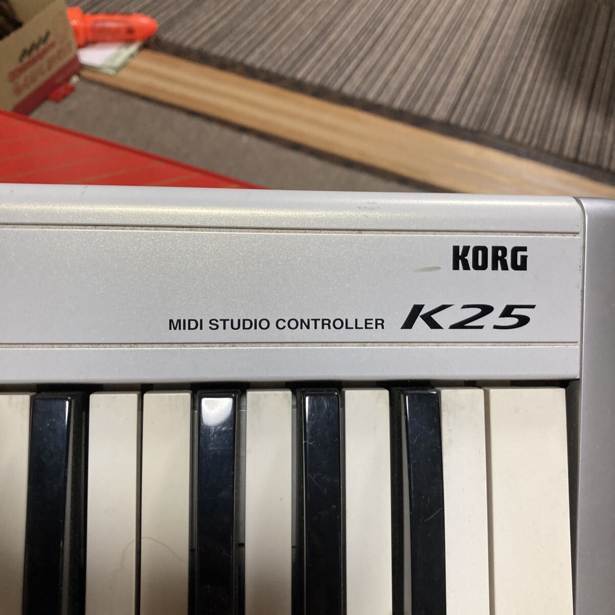 KORG キーボード　動作未確認ジャンク現状_画像2