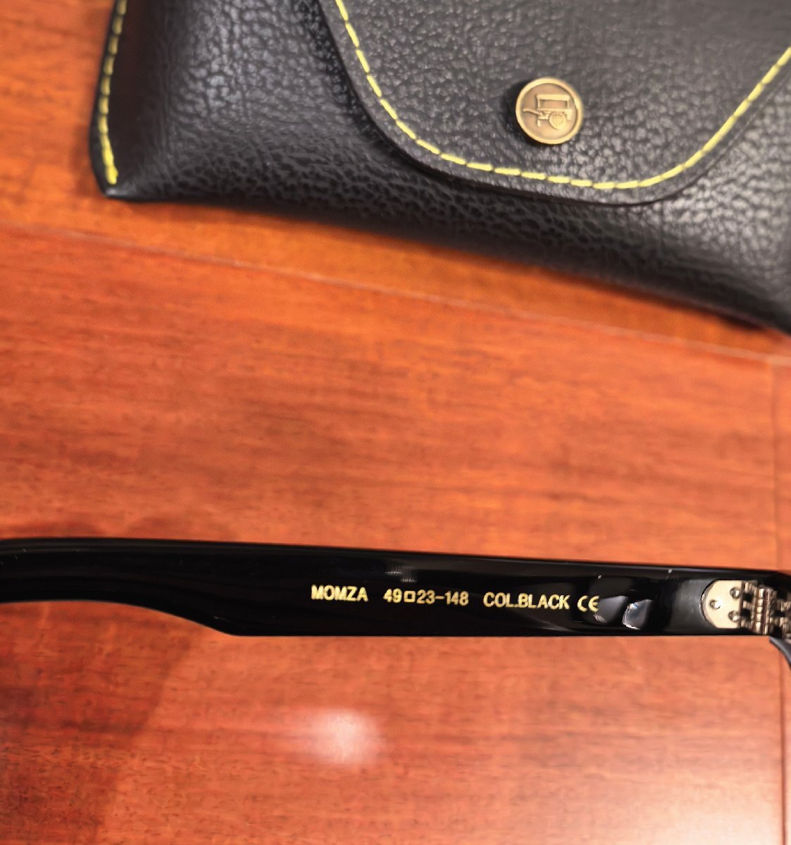 名作モデル☆新品☆ MOSCOT モスコット 人気作※MOMZA・眼鏡・メガネフレーム・ジョニーデップ愛用ブランド/ブラック_画像9