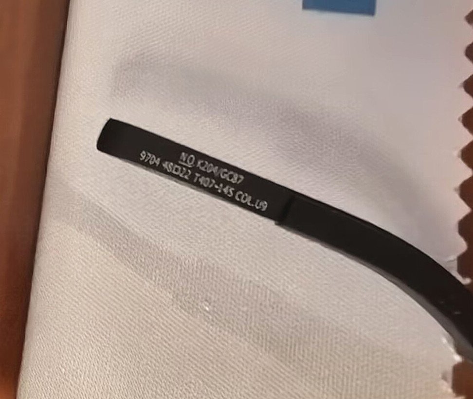 最高峰メガネ※定価7万※デンマーク製*LINDBERG・リンドバーグ 9704 TITANIUM※医療用チタン使用・セレブ愛用・メガネフレーム_画像7