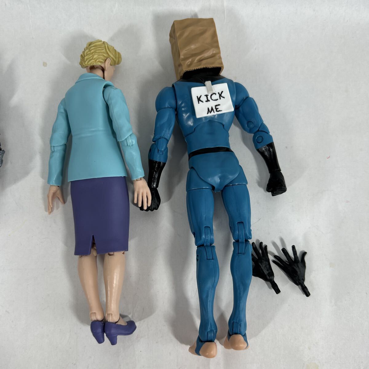 ハズブロ マーベルレジェンド ④ ブラックナイト クロスボーンズ他 5体セット 開封品 箱無し現状品_画像3