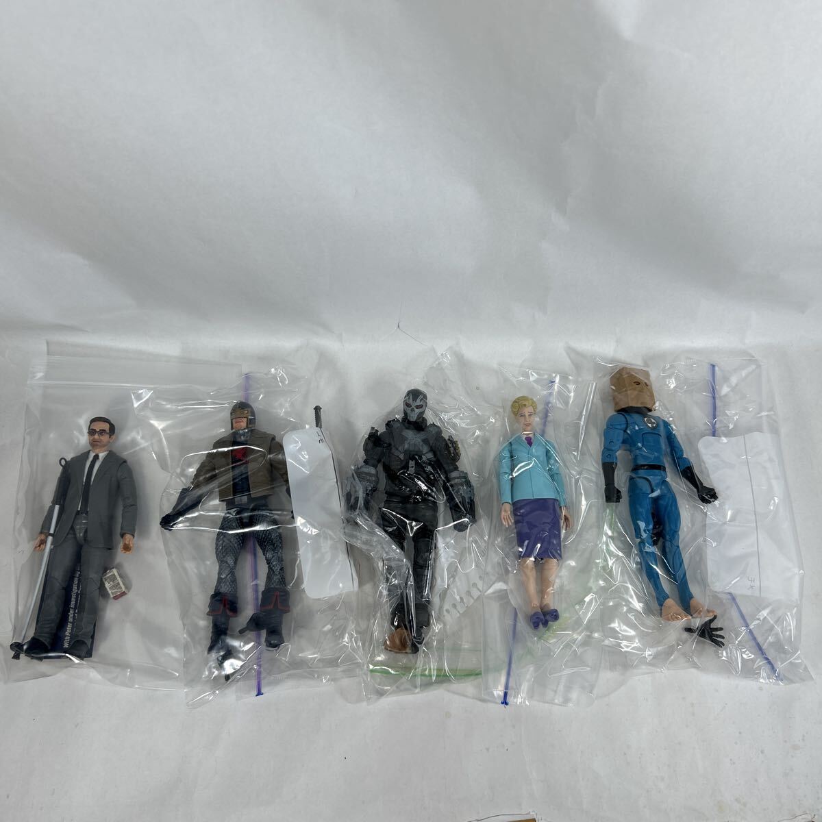 ハズブロ マーベルレジェンド ④ ブラックナイト クロスボーンズ他 5体セット 開封品 箱無し現状品_画像8