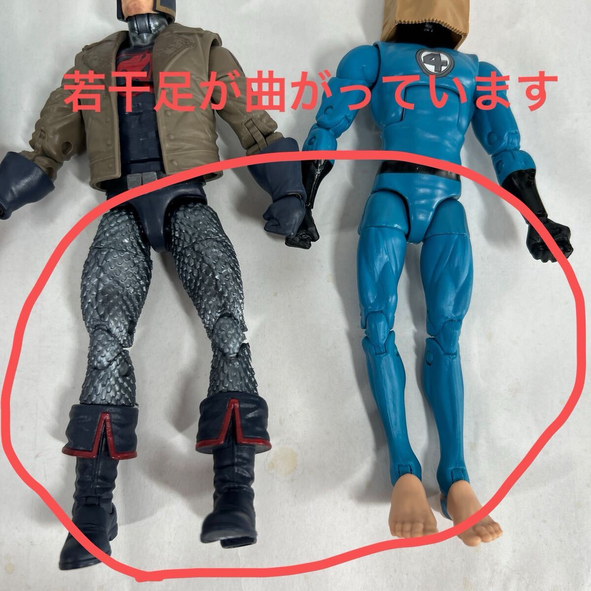 ハズブロ マーベルレジェンド ④ ブラックナイト クロスボーンズ他 5体セット 開封品 箱無し現状品_画像9