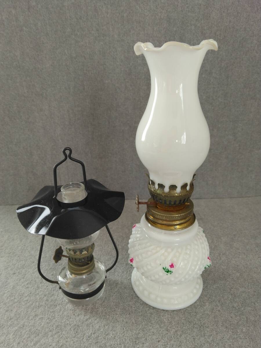 オイルランプ　ランタン　アンティーク　古道具　２点ぐみ_画像9