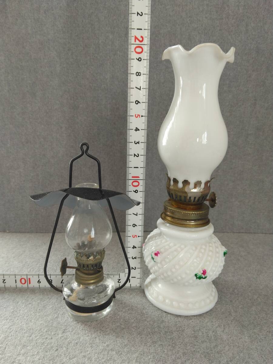 オイルランプ　ランタン　アンティーク　古道具　２点ぐみ_画像8