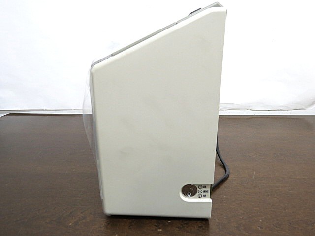 NIPPO ニッポー　タイムレコーダー【JP-G1】水晶発振式　液晶デジタル表示、アナログ時計,通電印字確認済,取扱説明書付　経年保管品_画像7