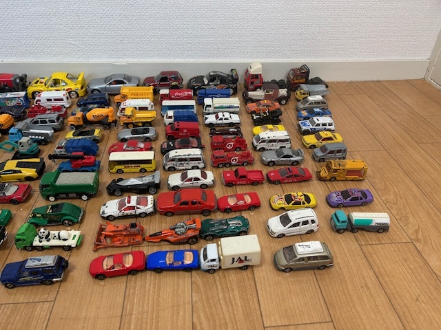 TOMICA トミカ その他ミニカー 日本製 救急車 働くクルマ バス スポーツカー 他 まとめて ジャンク 118個_画像8