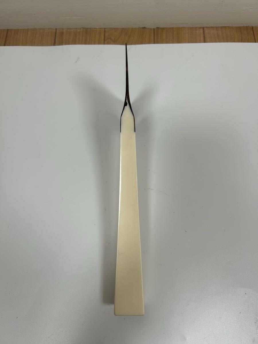 美品 三味線 鼈甲撥 白台 津軽撥 津軽三味線 ベッコウ バチ 高級品_画像4