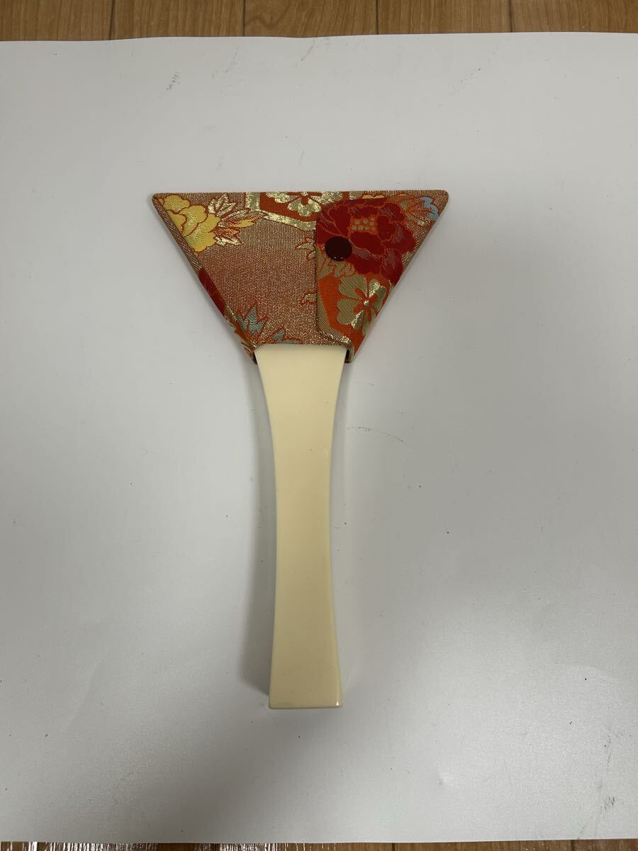 美品 三味線 鼈甲撥 白台 津軽撥 津軽三味線 ベッコウ バチ 高級品_画像6