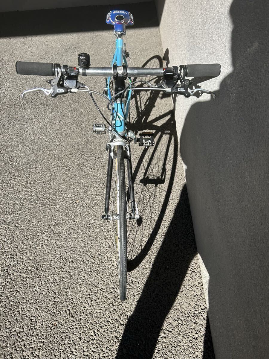 ロードバイク 自転車 ビンテージ トライアスロン用 PROGRESS SHIMANO 【引き取り対応可】_画像3