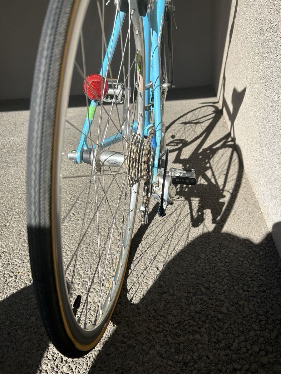 ロードバイク 自転車 ビンテージ トライアスロン用 PROGRESS SHIMANO 【引き取り対応可】_画像9