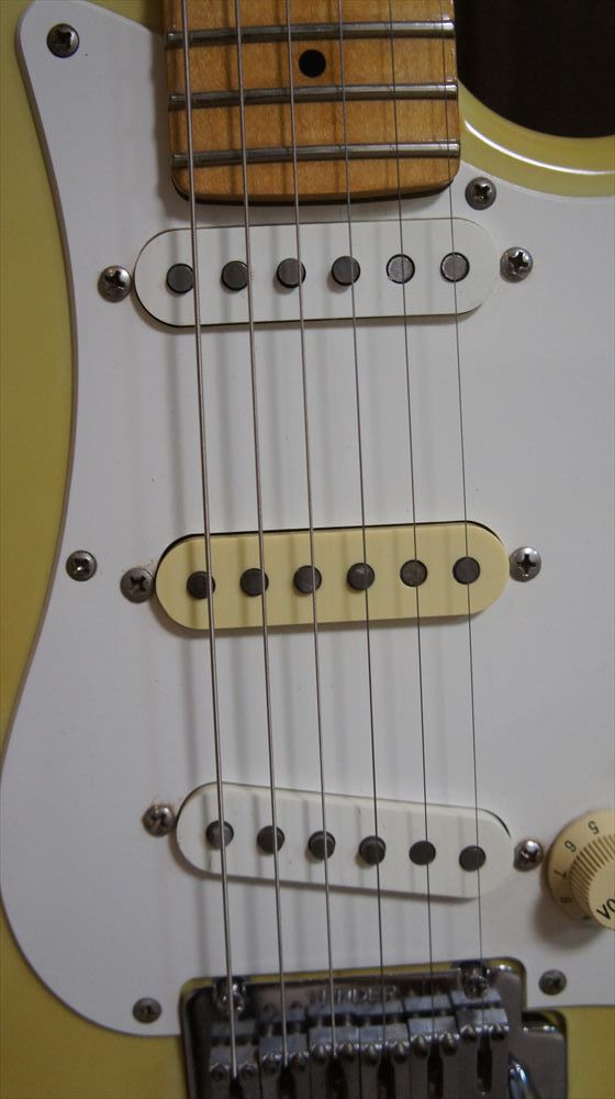 ミディアムスケール　中古　Fender Japan STM-75D　Gシリアル　リフレット済み　Fender Customshop製ピックアップ　送料無料　_画像5