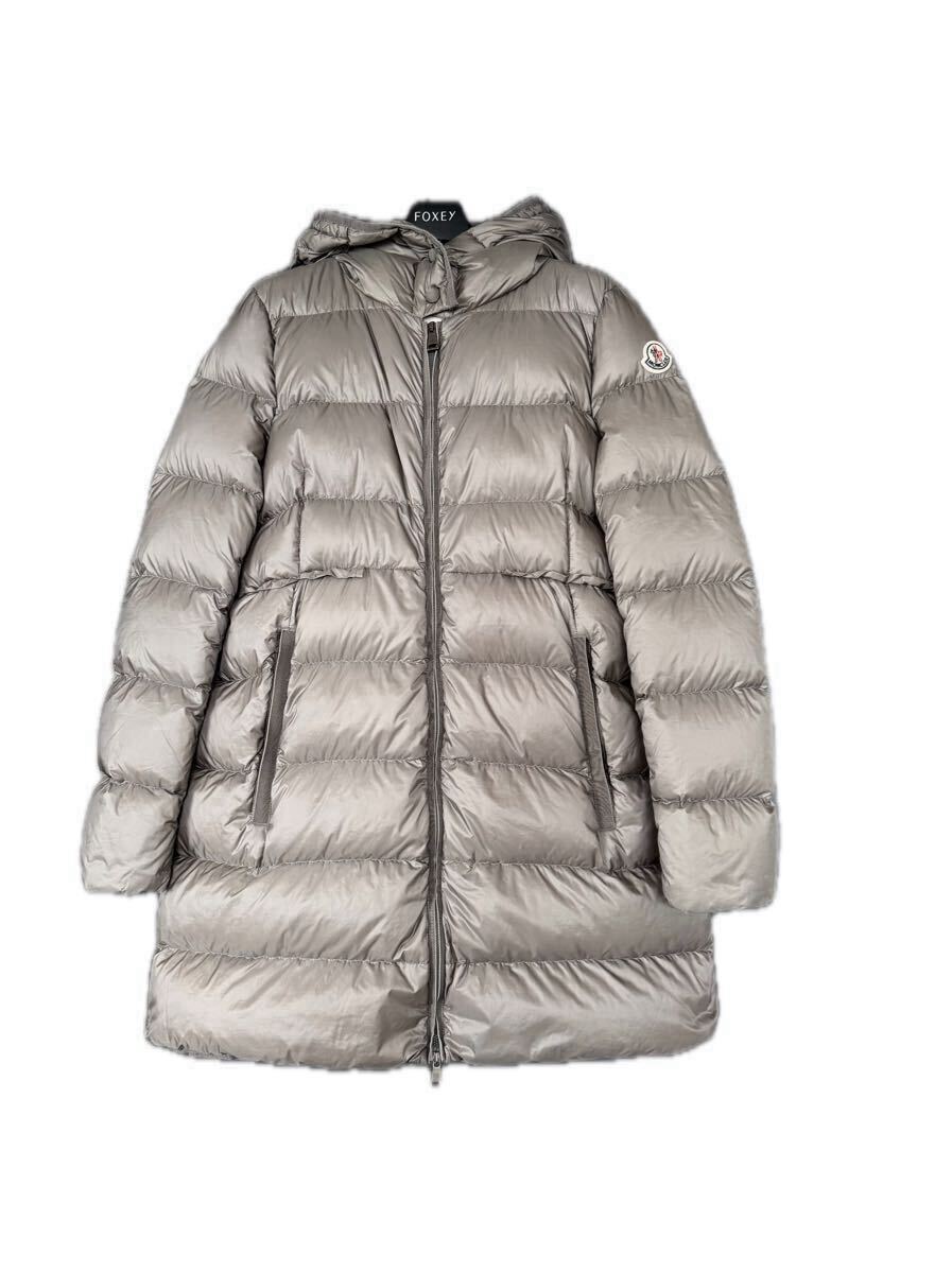 MONCLERモンクレール☆レディースダウンコート シルバーグレー/サイズ1_画像1