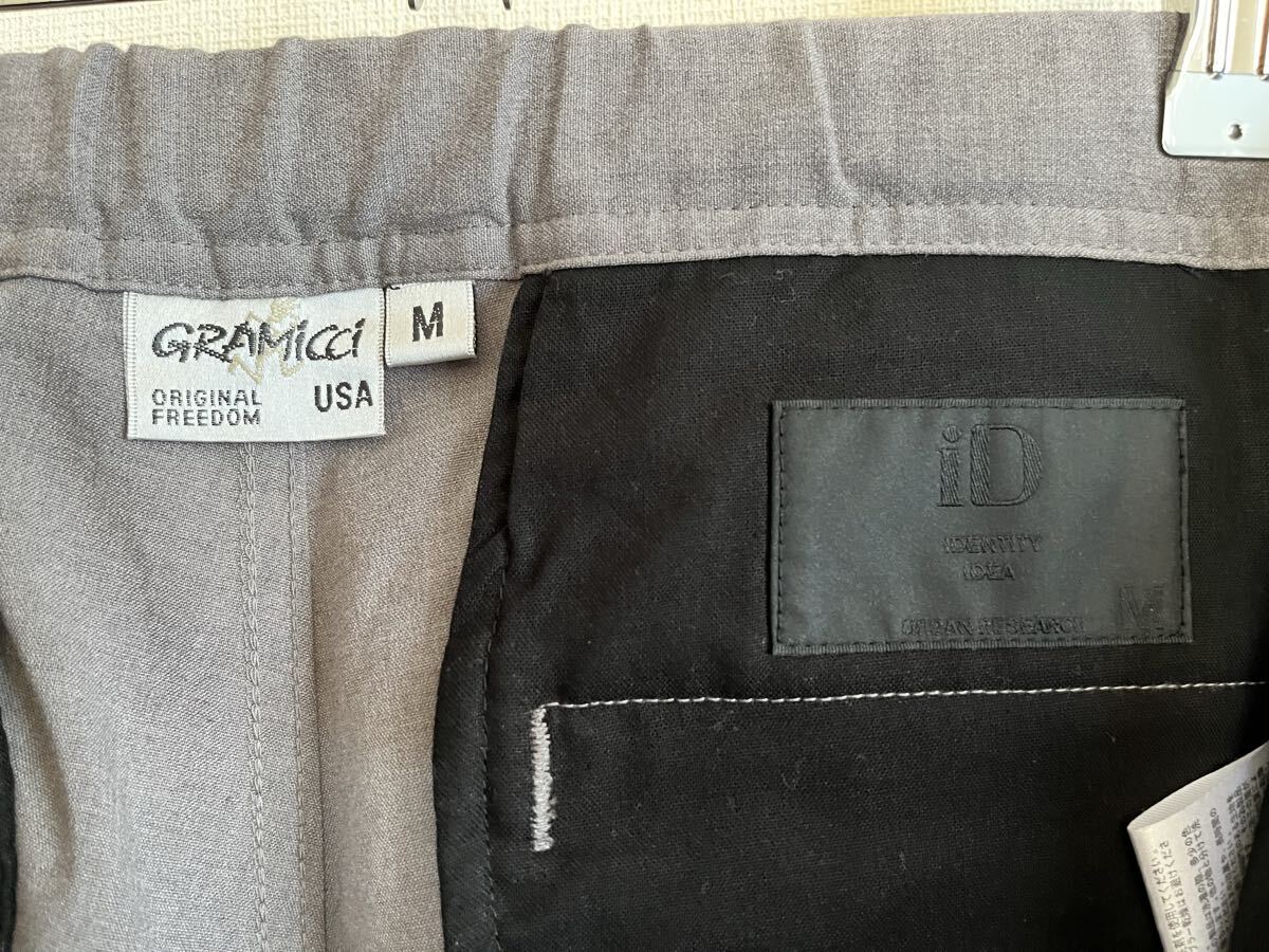 Gramicci×アーバンリサーチiD別注ウェザーストレッチパンツ グレー M グラミチ GRAMICCI グレー_画像4