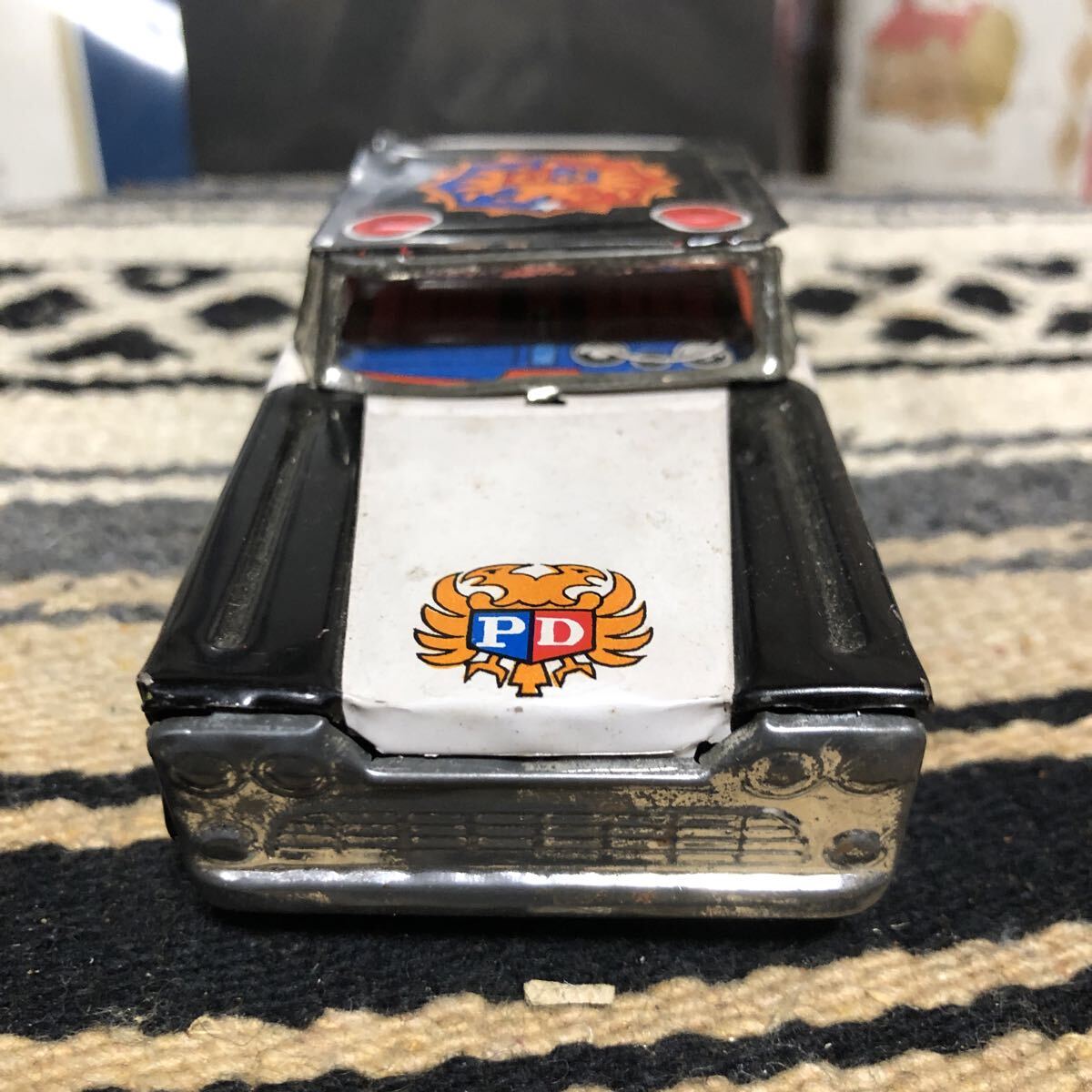 絶版ブリキのパトカー_画像2