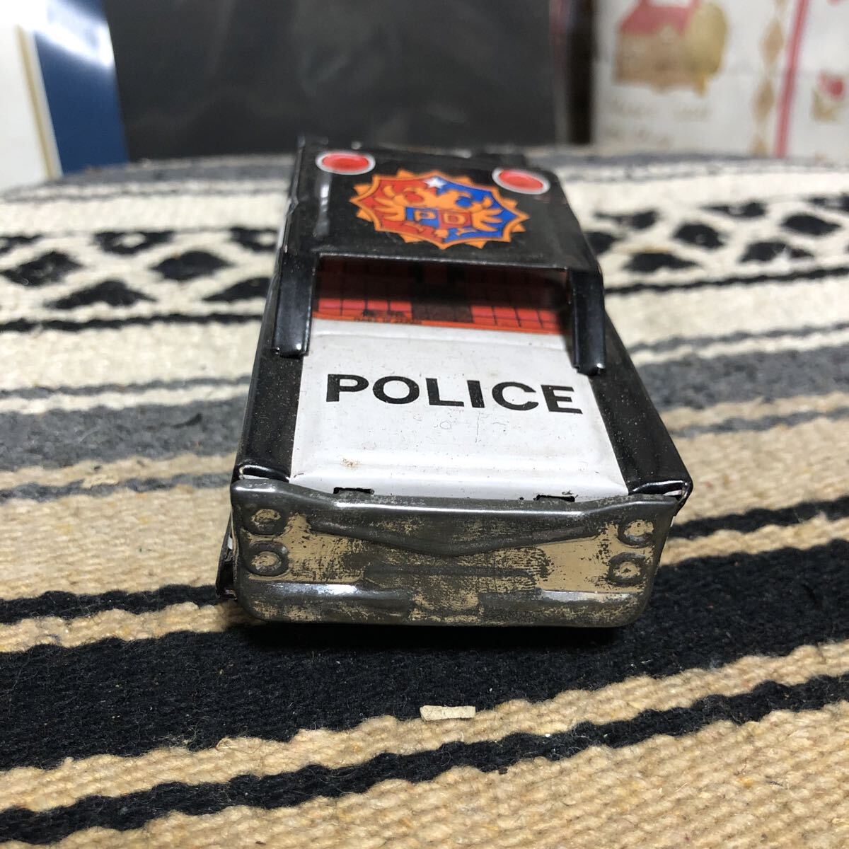 絶版ブリキのパトカー_画像4