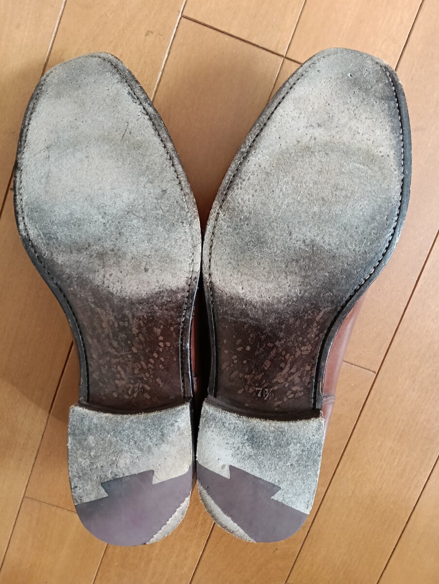 ビジネスシューズ Uチップ＜７．５＞USED_画像8