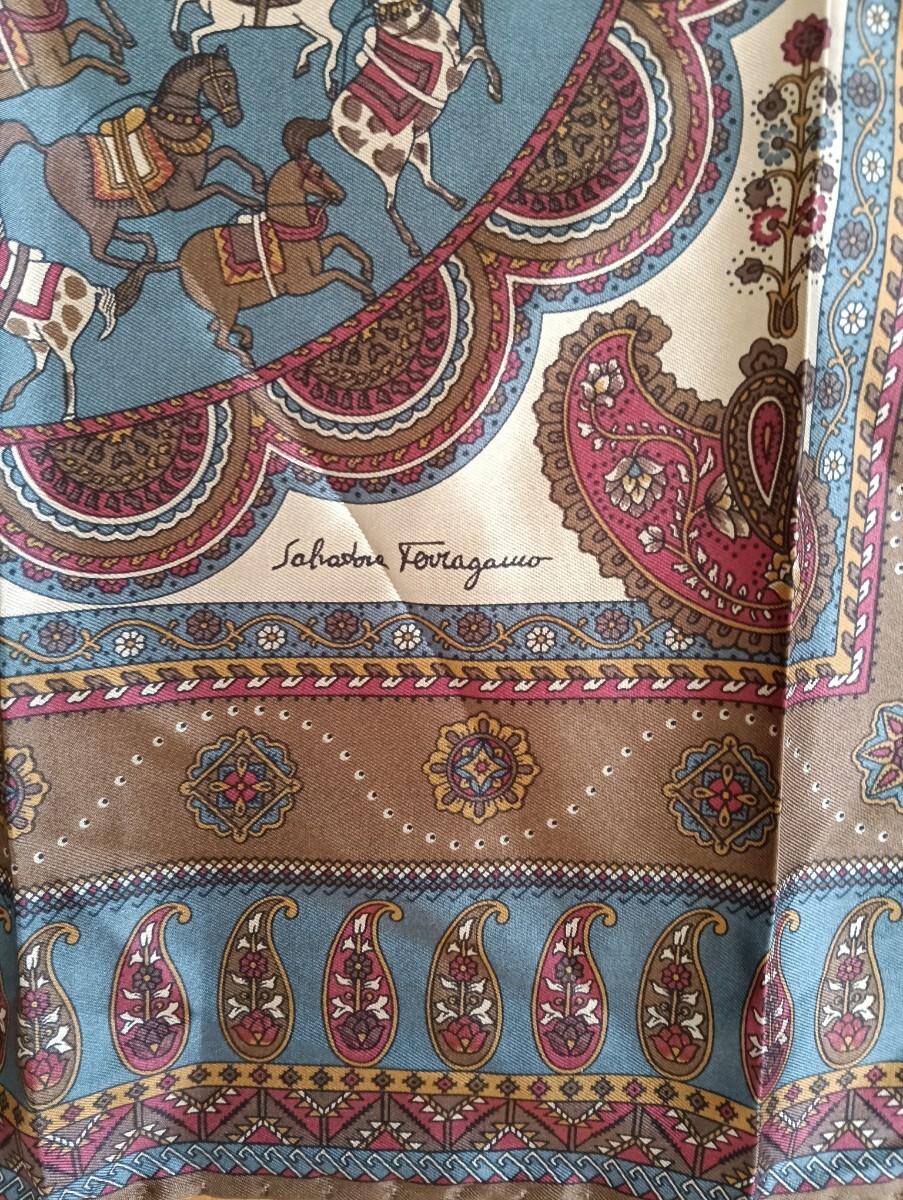  Италия производства Ferragamo pocket square 