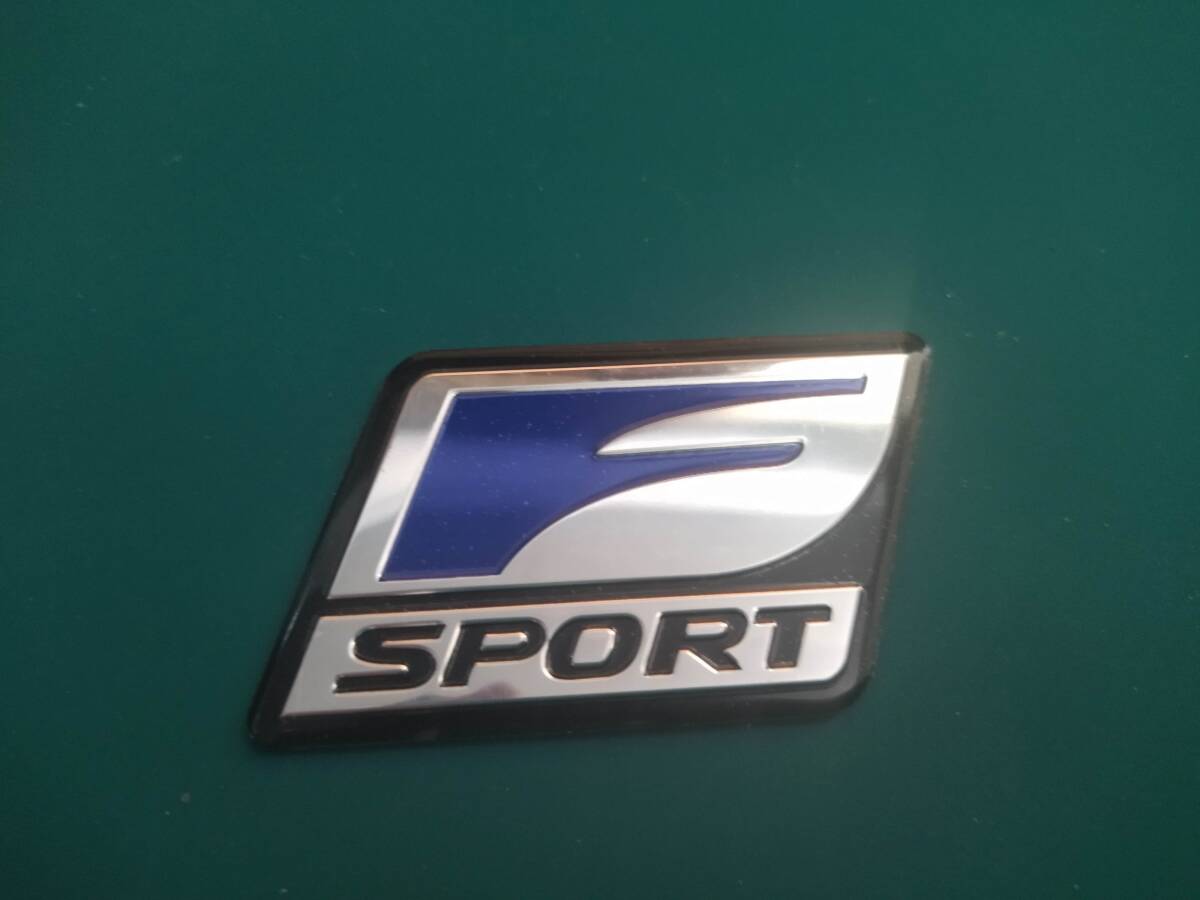 【ゆうパケット送料込】LEXUS F SPORT(エフスポーツ) エンブレムプレート 縦4.1cm×横7.1cm×厚さ1mm レクサス_画像1