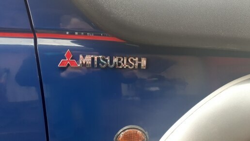【ゆうパケット送料込】MITSUBISHI(三菱) 3Dエンブレム メッキシルバー 金属製 デリカ アウトランダー ランサー RVR　デリカミニ　_画像4