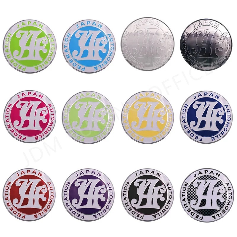 【送料込】JAF(日本自動車連盟) Fグリル用 3Dエンブレムバッジ 赤色 直径9cm JAPAN AUTOMOBILE FEDERATION_画像8