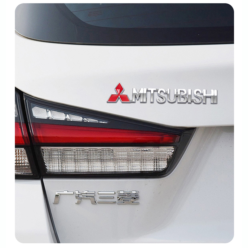 【ゆうパケット送料込】MITSUBISHI(三菱) 3Dエンブレム メッキシルバー 金属製 デリカ アウトランダー ランサー RVR　デリカミニ　_画像6