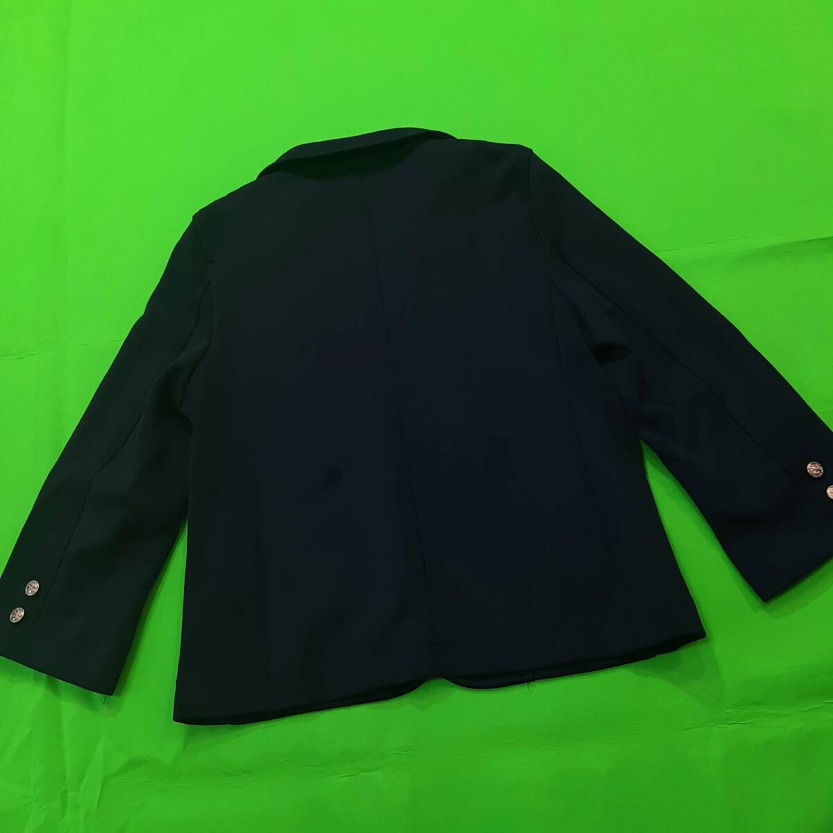 t1★送料無料★キャサリンコテージ 8195円★3点セット ブレザージャケット ベスト チェック柄ロングパンツ フォーマル スーツ 120サイズ 紺_画像7