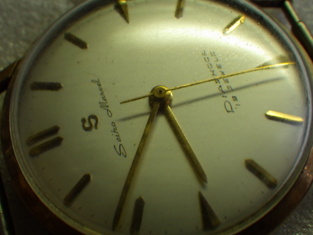 1959年製　セイコー　Sマーク　マーベル　手巻き　17石　14036　ヴィンテージ　ｖ111901_画像7