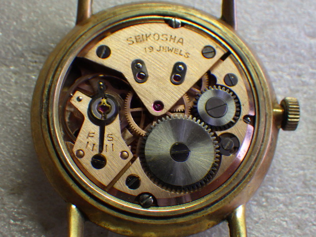 1959年製　セイコー　Sマーク　マーベル　手巻き　17石　14036　ヴィンテージ　ｖ111901_画像5