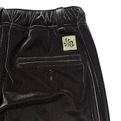 未使用 完売 3XL MANWHO &#34;万風パンツ&#34; (ベロアストレッチ/チャコールグレー) 日本製_画像5