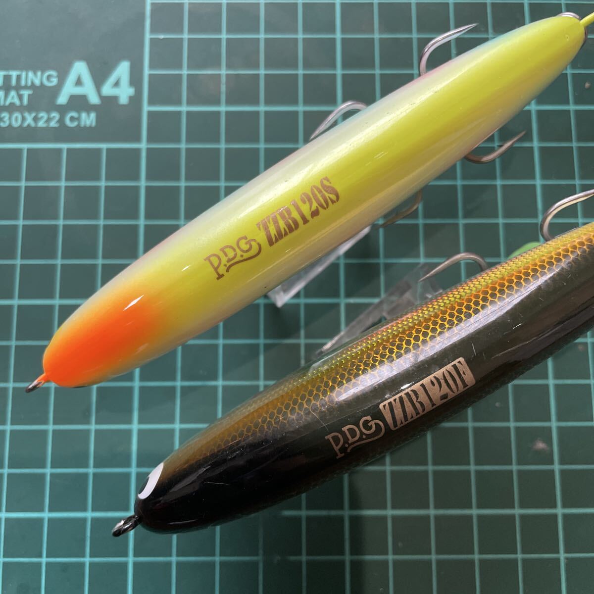 ポジドライブガレージ ジグザグベイト120 2個セット 中古品 ダイワ メガバス_画像3