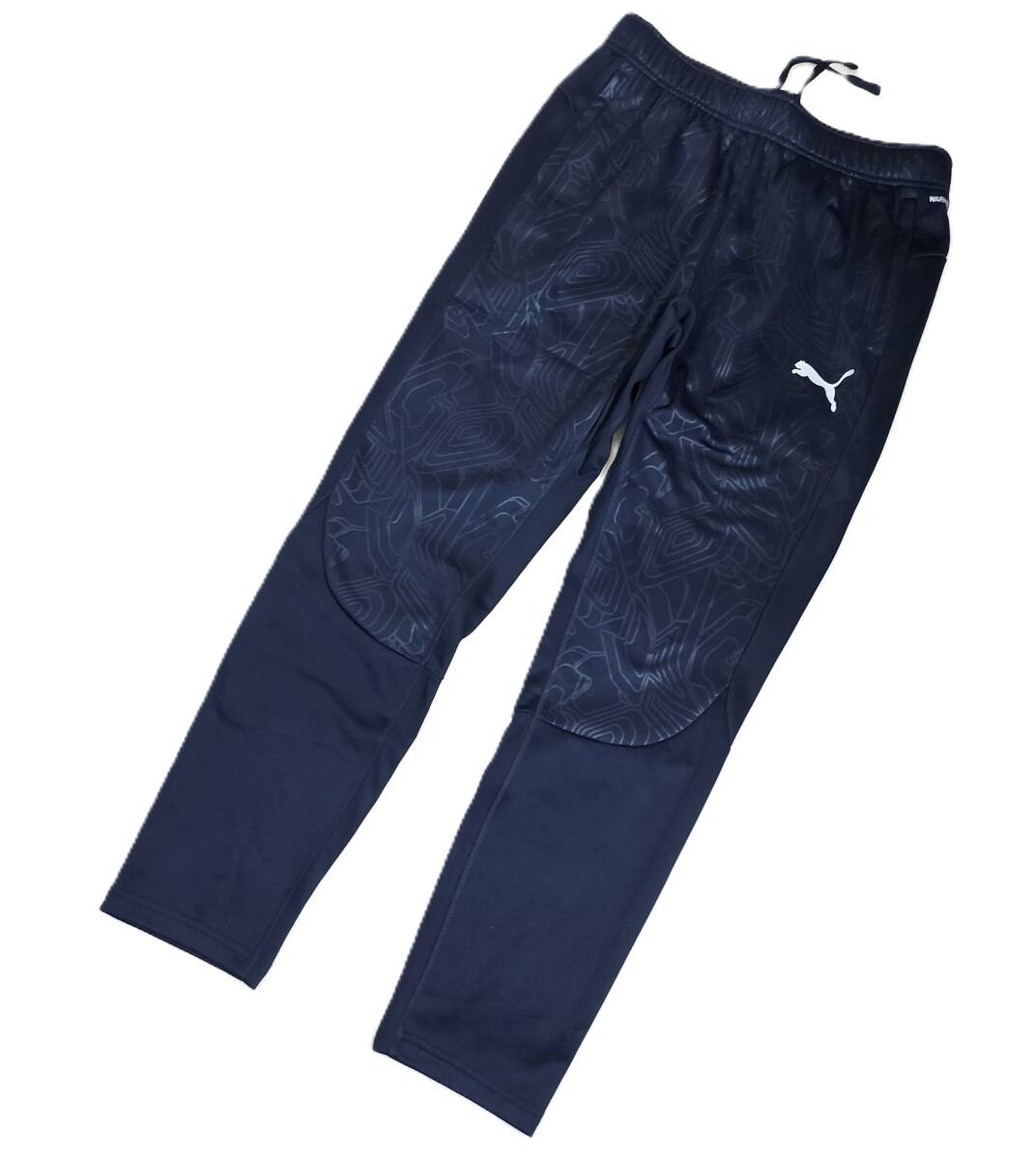 （プーマ59）定価18,590円　プーマ　裏起毛　ジャケット＋パンツ　ジャージ上下セット　656974　659394　青紺　メンズL　スリムフィット_画像7