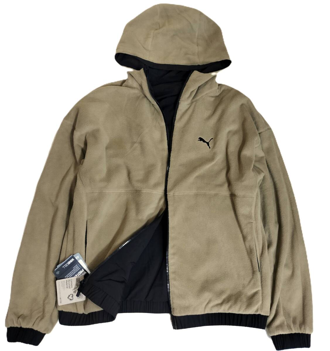 (プーマ51)　定価13,200円　新品　プーマ 　真冬対応　厚手　リバーシブル　アウタージャケット　ウィンドブレーカー　684104　メンズL_画像1