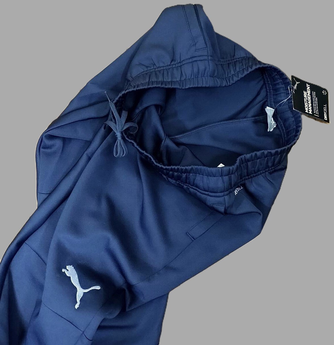 (プーマ2.26.30)　定価7,700円　新品　プーマ　ストレッチ　ジャージパンツ　658444　紺　メンズXL_画像5