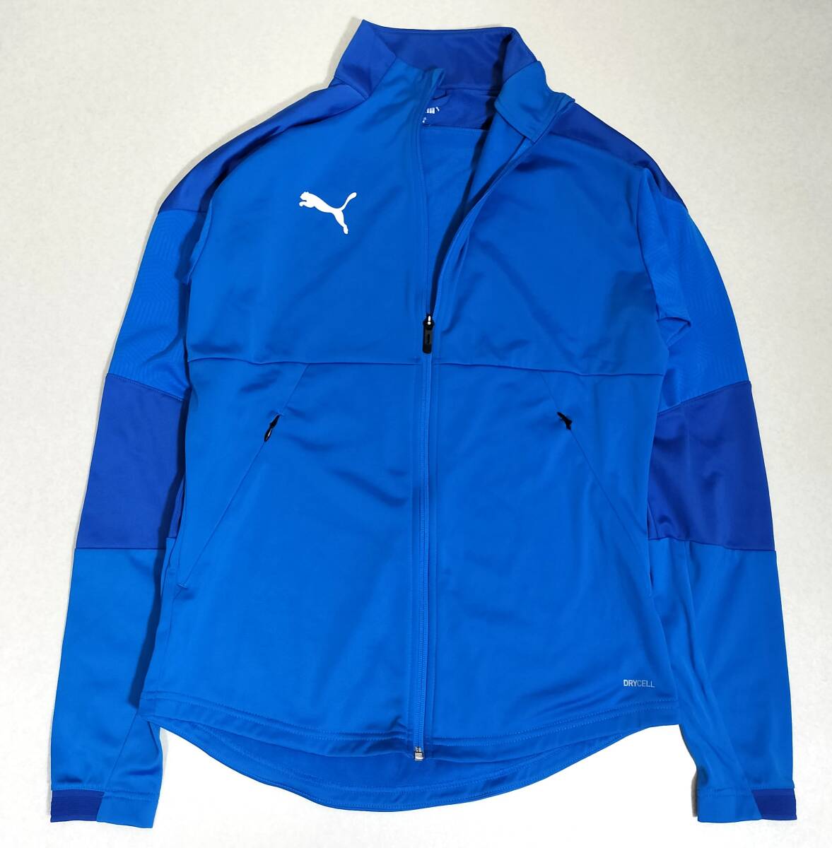 （プーマ59）定価18,590円　プーマ　裏起毛　ジャケット＋パンツ　ジャージ上下セット　656974　659394　青紺　メンズL　スリムフィット_画像4