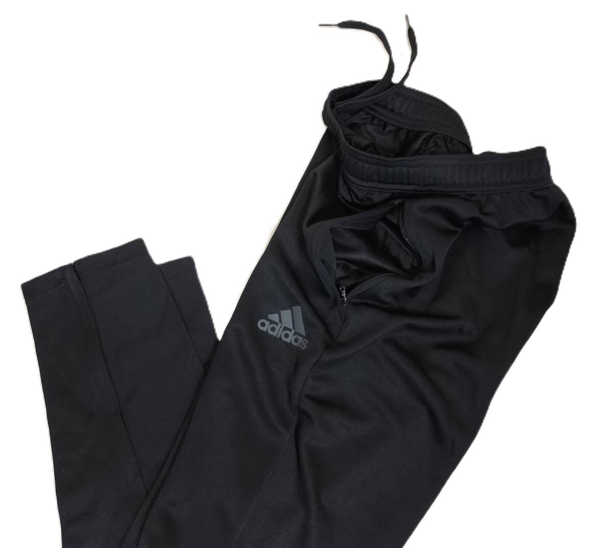 (33)　新品　アディダス　ジャージ上下セット　IZA33　黒　ブラック　メンズM_画像8