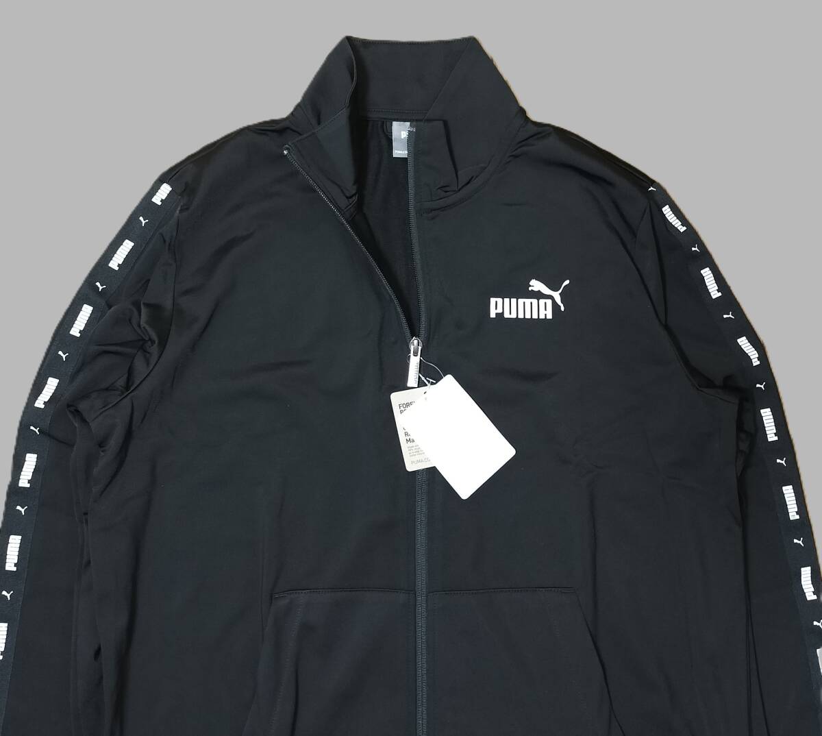 未使用　プーマ　ジャージ上下セット　849543　黒　メンズM_画像4