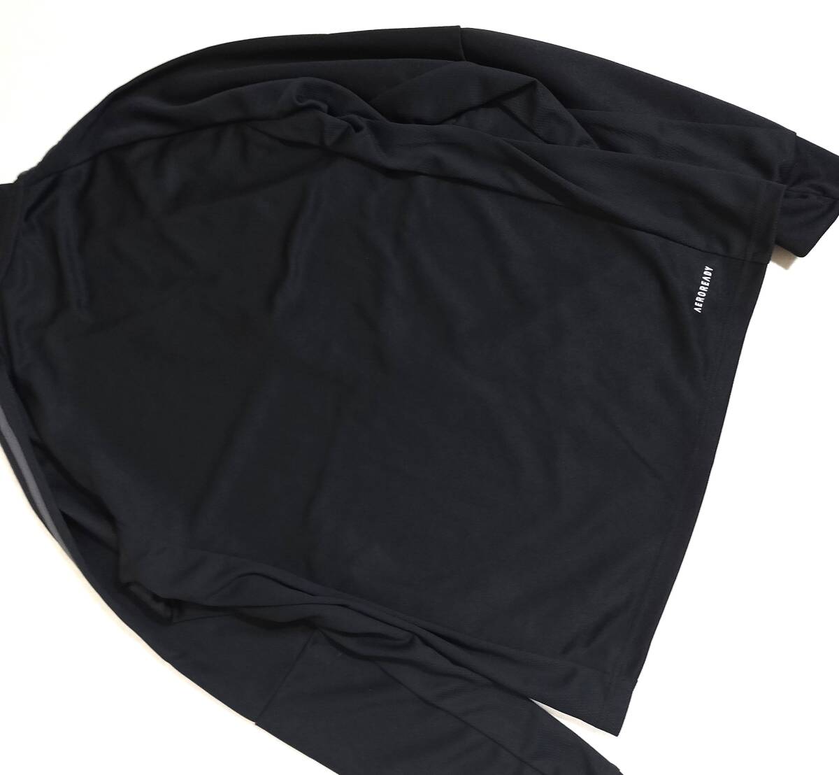 (アディ31)　新品　アディダス　ジャージジャケット　IZA33　黒　メンズM　33_画像3