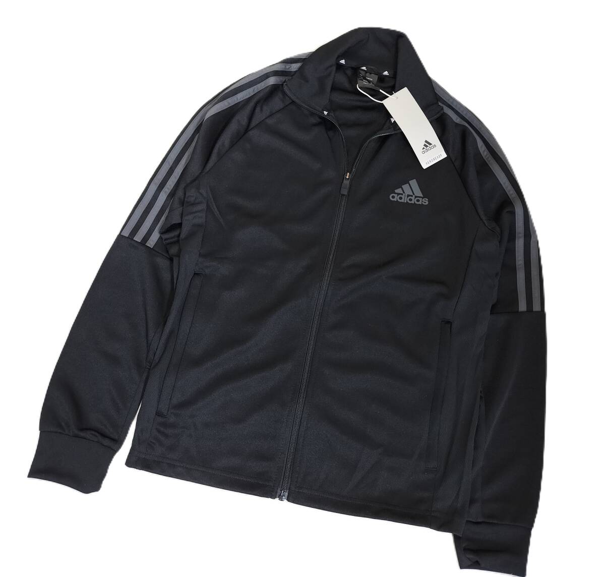 (アディ31)　新品　アディダス　ジャージジャケット　IZA33　黒　メンズM　33_画像4