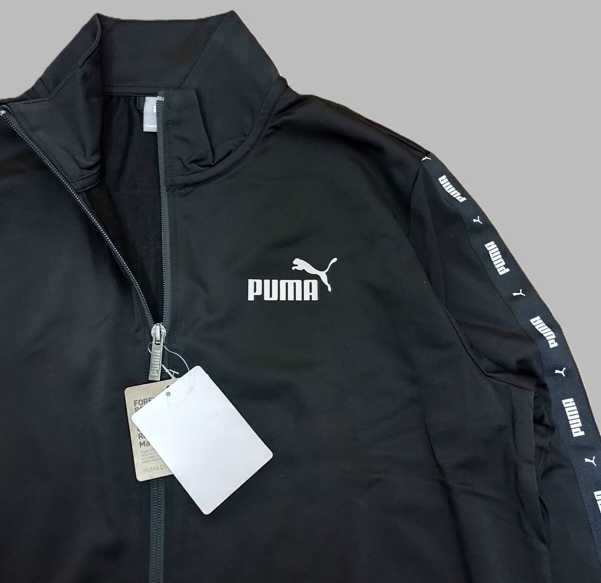 未使用　プーマ　ジャージ上下セット　849543　黒　メンズM_画像3