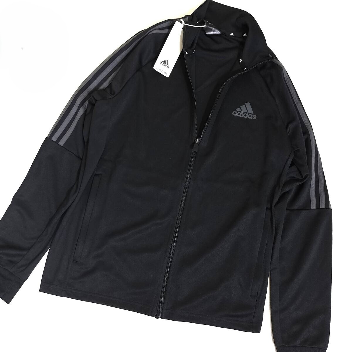 (33)　新品　アディダス　ジャージ上下セット　IZA33　黒　ブラック　メンズM_画像3